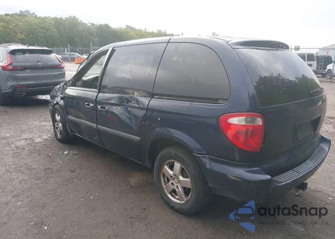 2006 Dodge Caravan Sxt z USA, uszkodzony, nr VIN 1D4GP45R06B631615